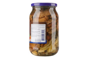 Грибы маслята с чесноком и укропом маринованные Metro Chef с/б 850г