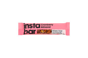Батончик Cranberry Almond Instabar м/у 35г