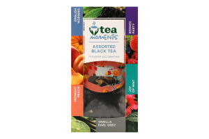 Асорті чаю чорного Tea Moments к/у 15шт