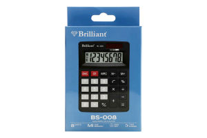 Калькулятор BS-008 8розрядів Brilliant