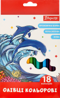 Олівці кольорові Classic 18шт 1вересня