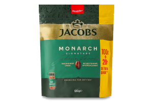 Кава розчинна сублімована Monarch Jacobs д/п 120г