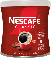 Кофе растворимый гранулированный Classic Nescafe ж/б 50г