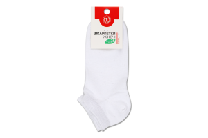 Носки женские короткие ТМ "1" №1337853 25 белый