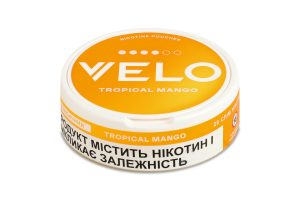 Подушечки никотиносодержащие бестабачные с подсластителями Velo Классический Tropical mango 20х0.7г