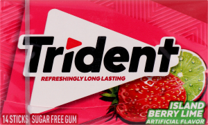 Гумка жувальна Trident полуниця-лайм