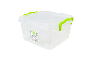 Контейнер универсальный 2.4л 210х188х115мм Квадратный Ал-Пластик 1шт