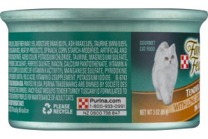 Fancy Feast Medleys Gourmet Cat Food Tender Turkey Tuscany in a Savory Sauce