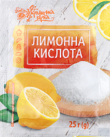 Лимонна кислота Українська зірка 25 г