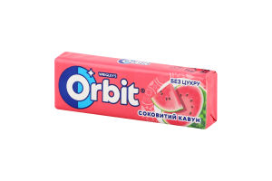 Резинка жевательная без сахара Сочный арбуз Orbit м/у 14г