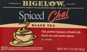 Bigelow Spiced Chai Black Tea - 20 CT
