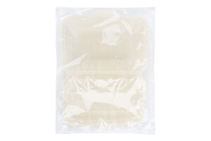 Ланчбокс з кукурудзяного крохмалю односекційний 19*16см Hozer