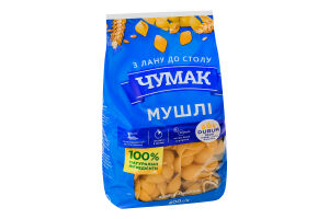 Изделия макаронные Ракушки Экстра Чумак м/у 400г