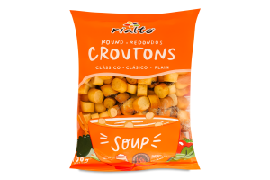 Крутоны круглые натуральные Rialto м/у 100г