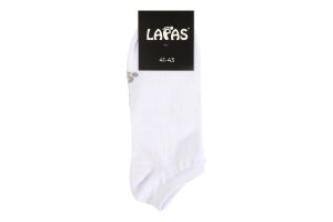 Шкарпетки чоловічі Lapas Mini короткі білий р41-43