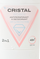 Антиперспірант-дезодорант для жінок 2в1 Cristal 50мл