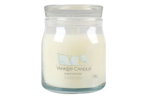 Свічка 368г Clean cotton Medium Yankee Candle 1шт