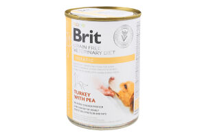 Корм д/собак Хепатік при захворюванні печінки 400г ж/б Бріт ВетДієтс