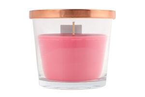 Свічка ароматична Оксамитова троянда 235г скло Пако ІФ