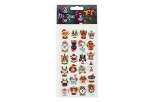 Наліпки для декорування Зимові друзі 985709