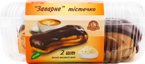 Тістечко Заварне 2*65г блістер Кравест