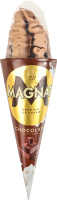 Мороженое 12% шоколадное с наполнителем со вкусом шоколада в вафельном рожке Magnat м/у 140г