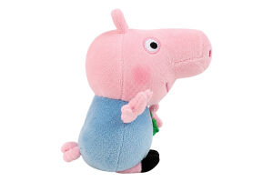 Игрушка мягкая для детей от 3лет 15см №46130 Peppa pig Джордж Beanie babies TY 1шт