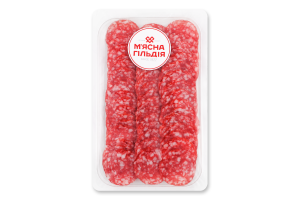 Колбаса нарезка Президентская М'ясна Гільдія с/к в/с кг