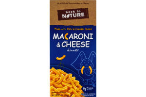Back to Nature Macaroni & Cheese Dinner