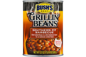 BUSH'S BEST Grillin' Beans Southern Pit Barbecue