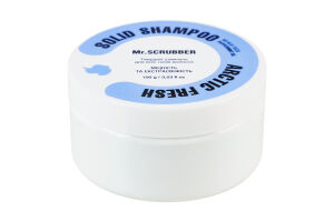 Шампунь для всіх типів волосся твердий Arctic fresh Mr.Scrubber 100г
