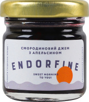 Джем черносмородиновый с апельсином Endorfine с/б 44г