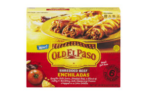 Old El Paso Shredded Beef Enchiladas