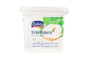 Крем-сыр 55% классический Baltais п/у 400г