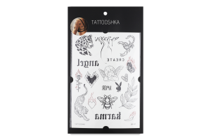 Тату Tattooshka Брутальний тимчасові