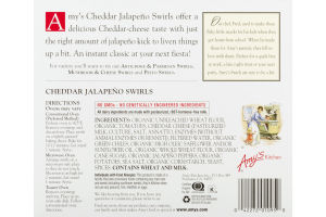 Amy's Swirls Cheddar Jalapeno - 6 CT