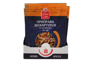 Приправа к картофелю по-крестьянски Fine Life м/у 20г