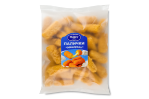 Палочки замороженные жареные Моцарелла Makey м/у 1кг