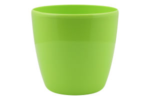 Горщик д/квітів Матільда оливковий 0,9л 12*11см Алеана