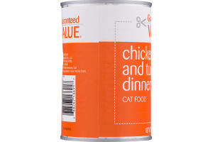 Guaranteed Value Chicken And Tuna Dinner Cat Food