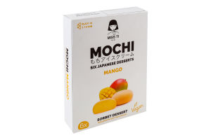 Мороженое сорбет в рисовом тесте Манго Мочи Miss Ti к/у 6х35г
