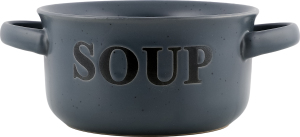 Бульйонниця Alcor 550мл синя кераміка Ardesтo