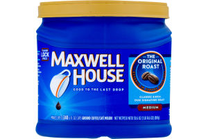 Maxwell House Medium Roast Ground Coffee The Original Roast