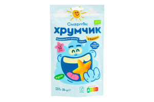 Снеки кукурудзяно-рисові Смартік Хрумчік з бананом д/п 22г