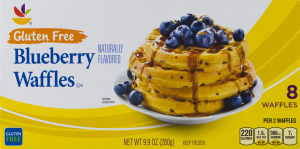 Ahold Gluten Free Blueberry Waffles - 8 CT