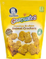 Gerber Graduates Cinnamon Graham Animal Crackers