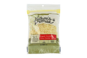 Nature's Promise Organics Organic Shredded Sharp Cheddar Cheese