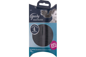 Goody Ouchless No Metal Elastics Storage Pack - 70 CT