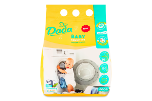 Порошок пральний д/дитячих речей Сенсітів універсальний 2,4кг ДаДа