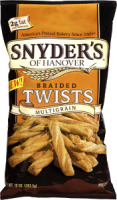 Snyder's of Hanover Braided Multigrain Twists Pretzels